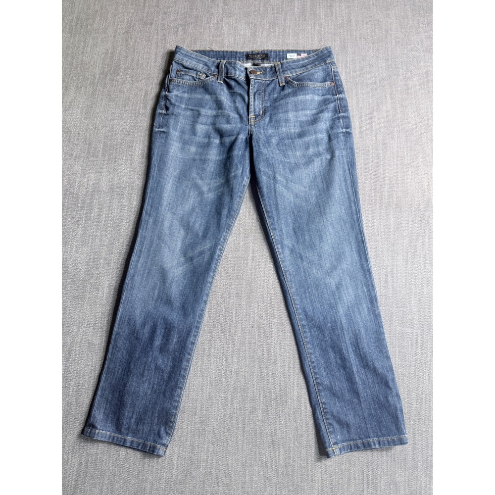 Vizcaino Los Angeles Straight Leg Jeans Medium Wash Made in USA Size 28